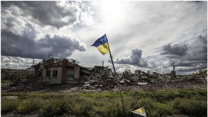 Russian forces retreated and Lyman was conquered by Ukraine Russian forces retreated and Lyman was conquered by Ukraine