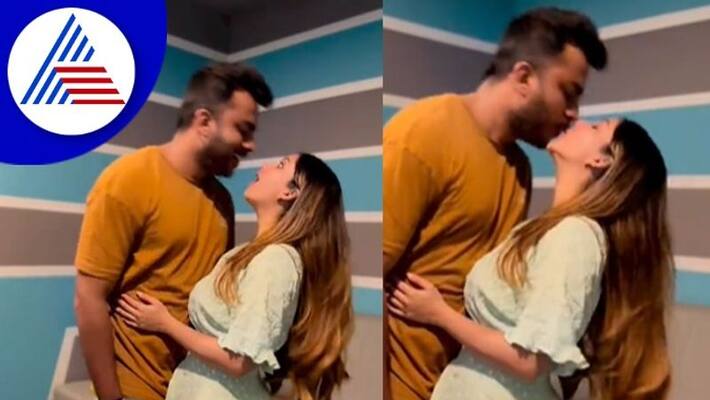 Chandan Shetty Niveditha Gowda lip lock in Instagram reel goes viral vcs Chandan Shetty Niveditha Gowda lip lock in Instagram reel goes viral vcs