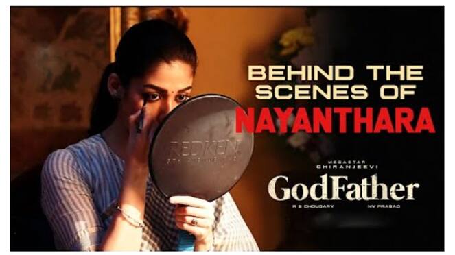 Nayantara Making Video from chiranjeevi's God Father movie