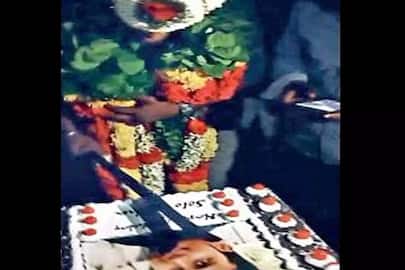 four people were arrested in coimbatore for celebrating their birthday using knife