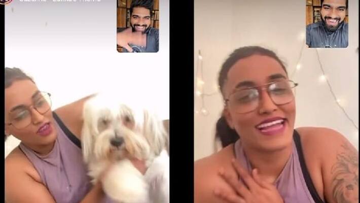 bigg boss star robin radhakrishnan video call with jasmine bigg boss star robin radhakrishnan video call with jasmine