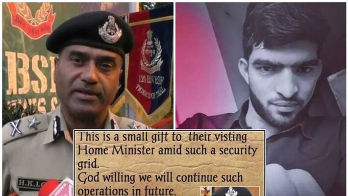 IPS Hemant Lohia Murder Terrorist organization said small gift to amit Shah coming to Kashmir san IPS Hemant Lohia Murder Terrorist organization said small gift to amit Shah coming to Kashmir san