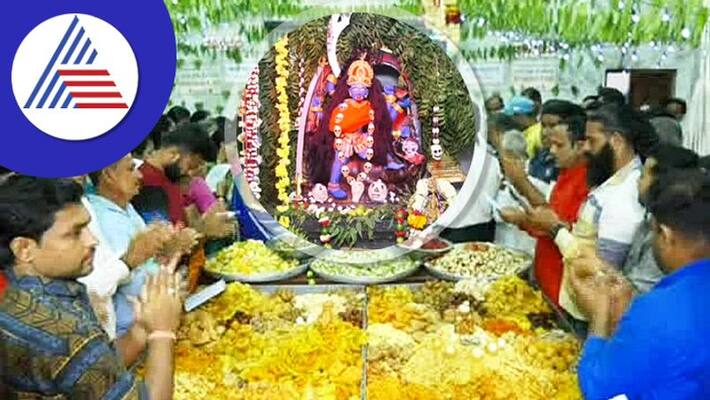 Bhavsar Kshatriya Amba Bhawani Temple in Bagalkot witness 150 bhog on account of Ashtami skr Bhavsar Kshatriya Amba Bhawani Temple in Bagalkot witness 150 bhog on account of Ashtami skr