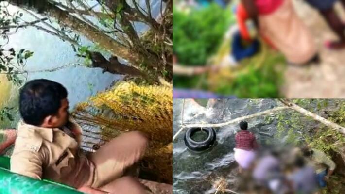 three including policeman drowned to death at Kallar three including policeman drowned to death at Kallar