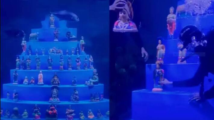 Underwater toy scale started at VGP Marine Kingdom in Chennai Underwater toy scale started at VGP Marine Kingdom in Chennai