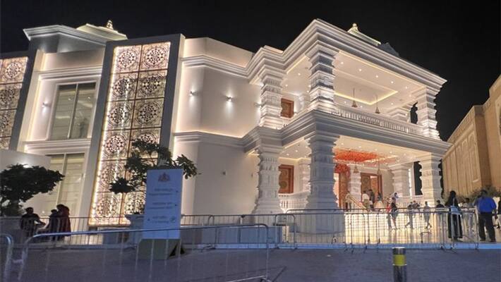 dubai temple hindu: Opening of a grand Hindu temple in Dubai dubai temple hindu: Opening of a grand Hindu temple in Dubai