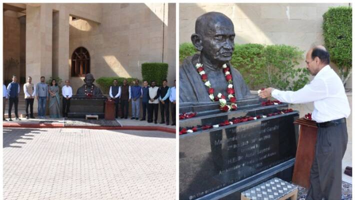 Gandhi Jayanti celebrations held in Indian Embassy Riyadh Gandhi Jayanti celebrations held in Indian Embassy Riyadh