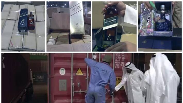 Kuwait customs foils smuggling attempt of 23000 liquor bottles Kuwait customs foils smuggling attempt of 23000 liquor bottles