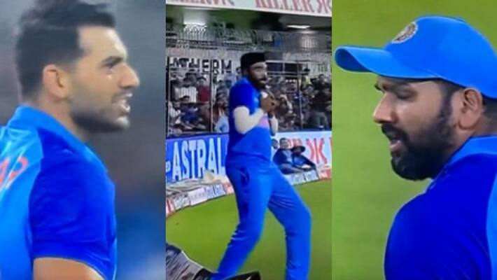 IND vs SA 3rd T20I Watch Rohit Sharma Deepak Chahar fumed to Mohammed Siraj for a fielding error IND vs SA 3rd T20I Watch Rohit Sharma Deepak Chahar fumed to Mohammed Siraj for a fielding error