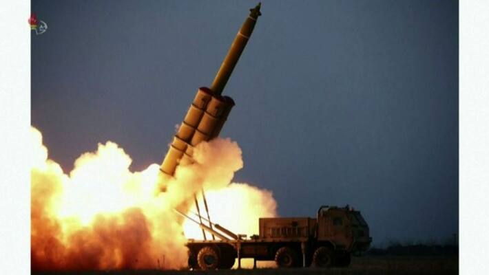 US ans South Korea fires four missiles in response to North Korea ballistic missile test US ans South Korea fires four missiles in response to North Korea ballistic missile test