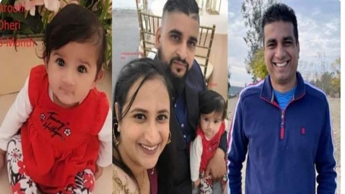 Indian origin family abducted in california USA Officials located missing uncles truck on fire mda Indian origin family abducted in california USA Officials located missing uncles truck on fire mda