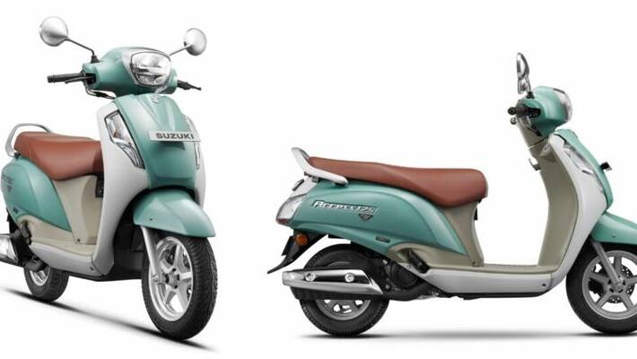 Suzuki Access 125 get new dual tone paint scheme Suzuki Access 125 get new dual tone paint scheme