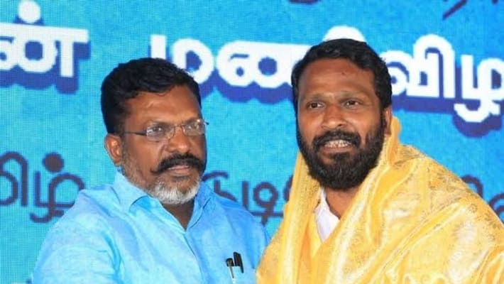 Vethimaran is grandson of Periyar.. Thirumavalavan who Retaliat the BJP in the case of Rajarajan. Vethimaran is grandson of Periyar.. Thirumavalavan who Retaliat the BJP in the case of Rajarajan.
