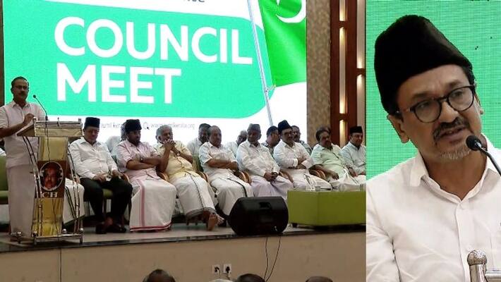 Muslim League Chief Sadiq ali thangal Warns Leaders Muslim League Chief Sadiq ali thangal Warns Leaders