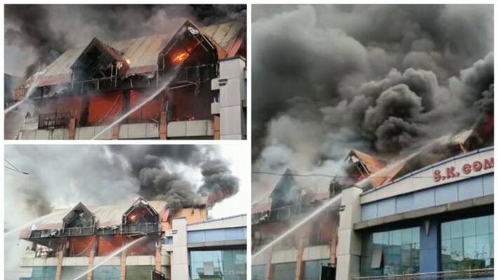 fire accident in thrissur town fire accident in thrissur town