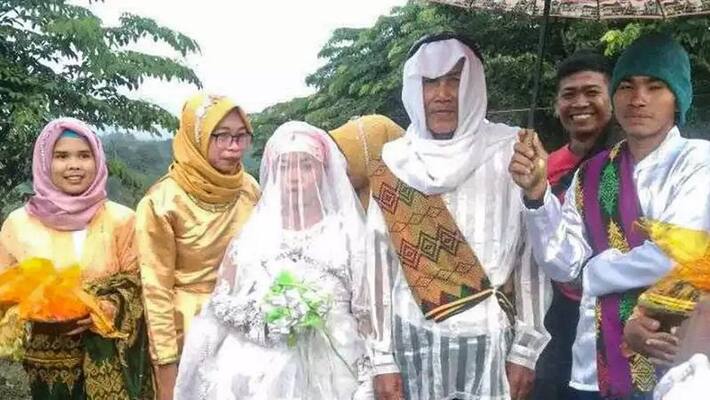 18 year old girl marries 78 year old man after 3 years purely out of love in Philippines san 18 year old girl marries 78 year old man after 3 years purely out of love in Philippines san