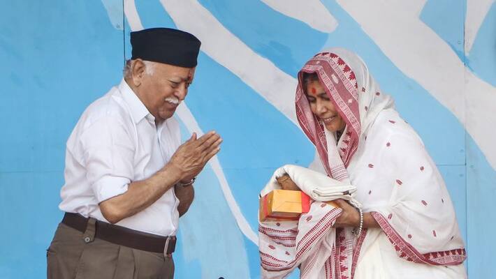 RSS chief Mohan Bhagwat Vijayadashami speech No danger to minorities in India we have to stay together san RSS chief Mohan Bhagwat Vijayadashami speech No danger to minorities in India we have to stay together san