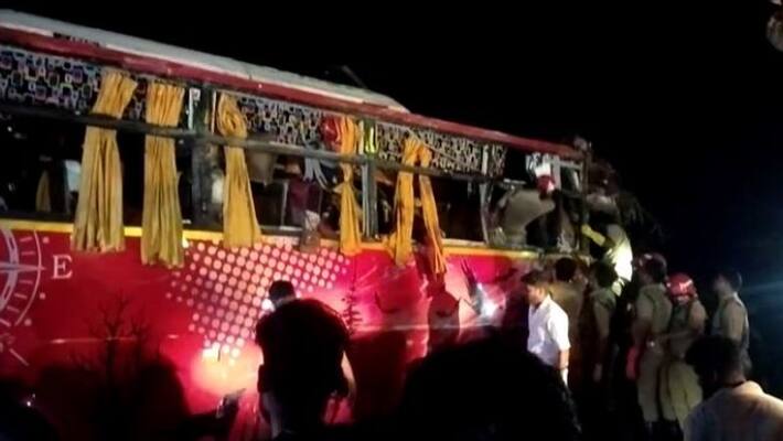 over speeding school tourist bus cause accident in Vadakkancheri says witness over speeding school tourist bus cause accident in Vadakkancheri says witness