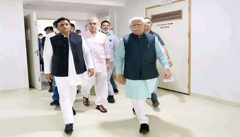 Mulayam Singh Yadav on ventilator Lalu Yadav along with son Tejashwi visit medanta hospital