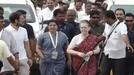 Bharat Jodo Yatra: Sonia Gandhi walks with son Rahul Gandhi in Karnataka