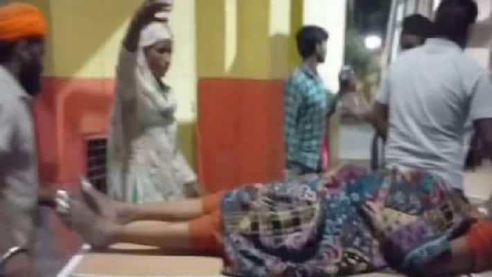Sambhal Due electoral rivalry dalit woman dragged field Dabang did such condition of her face after being taken hostage Sambhal Due electoral rivalry dalit woman dragged field Dabang did such condition of her face after being taken hostage