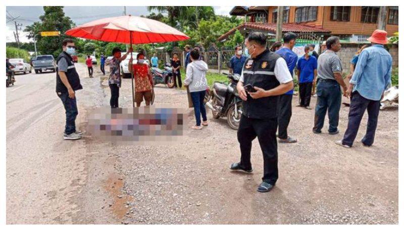 Many people including children were killed in Thailand shooting... Ex-police officer act of Brutallty.