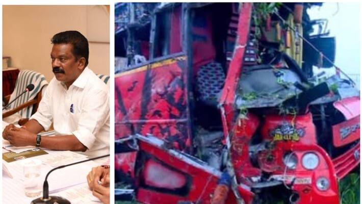 Condolences Minister K Radhakrishnan iVadakkanchery bus accident Condolences Minister K Radhakrishnan iVadakkanchery bus accident