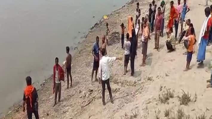 Big accident happened during Sculpture immersion three man drowned in Ganga river uja Big accident happened during Sculpture immersion three man drowned in Ganga river uja