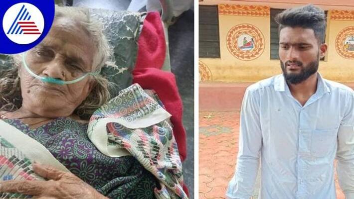 Young Man Rescued Who Old Age Woman Attempt to Suicide in Belagavi grg Young Man Rescued Who Old Age Woman Attempt to Suicide in Belagavi grg