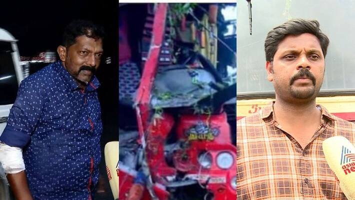 vadakkencherry accident ksrtc passenger against tourist bus driver jomon vadakkencherry accident ksrtc passenger against tourist bus driver jomon