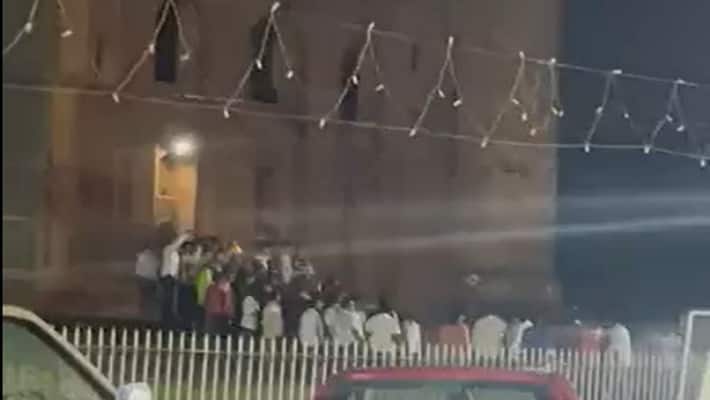 Mob enters mosque grounds in Karnataka Bidar to perform puja on Dussehra 9 booked vva Mob enters mosque grounds in Karnataka Bidar to perform puja on Dussehra 9 booked vva