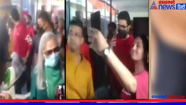 Jaya Bachchan was upset at the girls taking selfie with Abhishek Bachchan said you have no shame rps Jaya Bachchan was upset at the girls taking selfie with Abhishek Bachchan said you have no shame rps