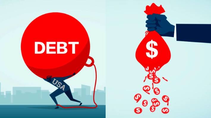 US debt rises as Federal Reserve raises interest rates US debt rises as Federal Reserve raises interest rates