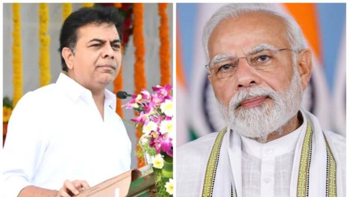 k chandrasekhar raos son and telangana minister kt rama rao against pm modi k chandrasekhar raos son and telangana minister kt rama rao against pm modi