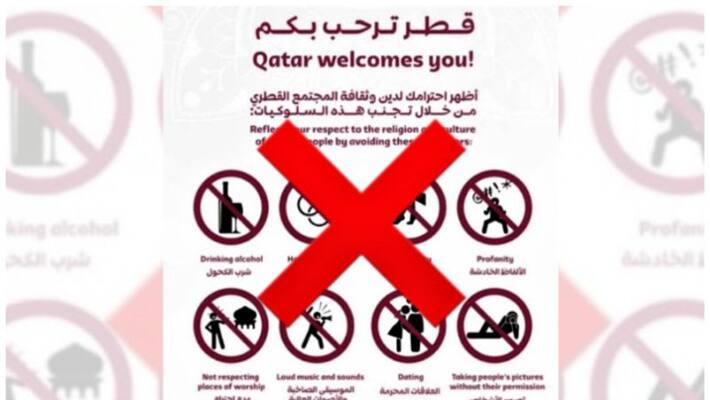 Qatar Supreme Committee debunks fake Qatar Welcomes You infographic Qatar Supreme Committee debunks fake Qatar Welcomes You infographic