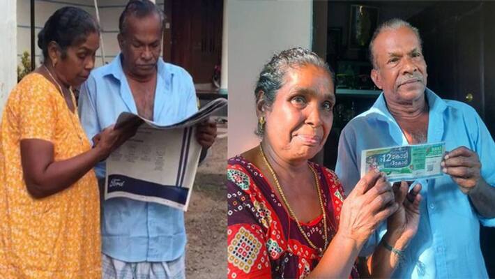 Lottery Winner Story, A Painter buy lottery ticket in Kerala and wins 12 Crore kpg Lottery Winner Story, A Painter buy lottery ticket in Kerala and wins 12 Crore kpg