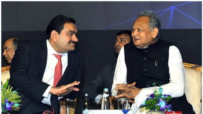 CM Ashok Gehlot invites Gautam Adani in Rajasthan CM Ashok Gehlot invites Gautam Adani in Rajasthan