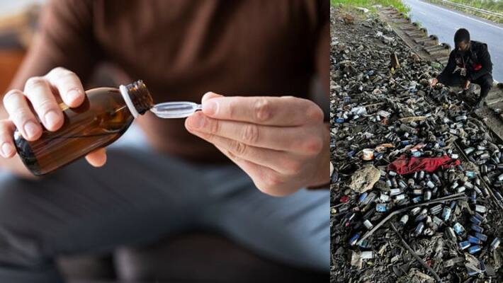 thousands of empty cough syrup bottles found abandoned in South African city thousands of empty cough syrup bottles found abandoned in South African city