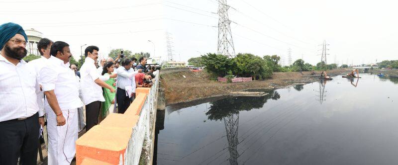 CM Stalin inspected the rainwater drainage works in Chennai