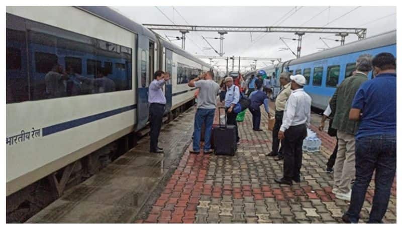 After collision with cattle Vande Bharat Express now suffers jammed wheel
