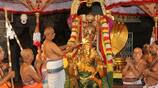 garuda seva festival held pandurangan temple in tiruvannamalai