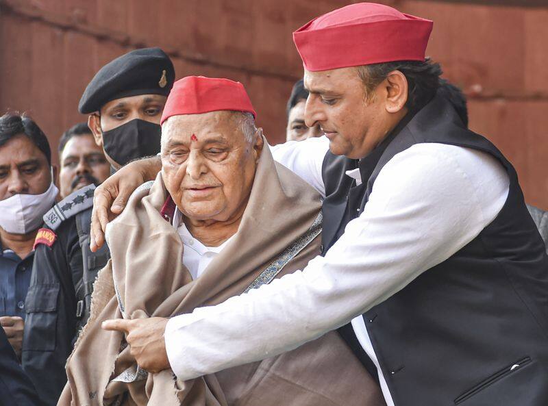 A timeline of Mulayam Singh Yadav's life and career