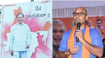 BJP MP Arvind controversial comments on KCR, KTR, Kavitha over Manifesto - bsb BJP MP Arvind controversial comments on KCR, KTR, Kavitha over Manifesto - bsb