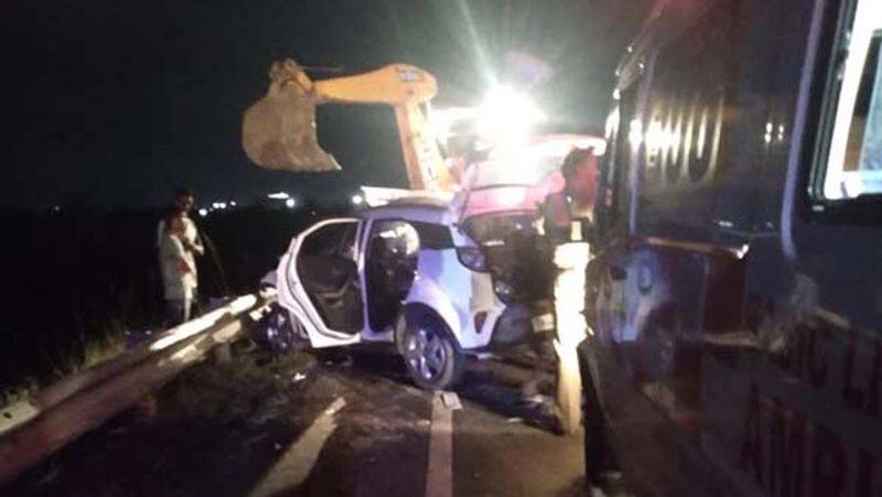 Dharmapuri car Accident...3 people killed
