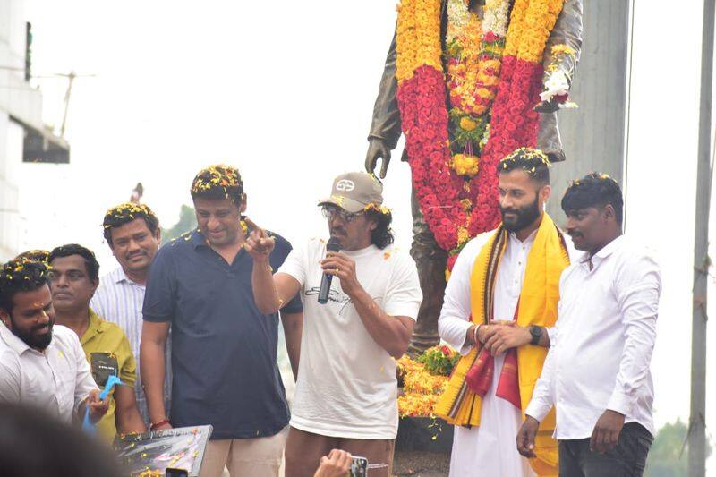 Upendra begins UI film shooting in Hampi provide opportunity to public vcs 