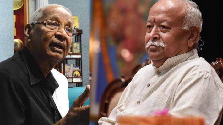 mohan bhagwat Threatens Minorities... K. Veeramani mohan bhagwat Threatens Minorities... K. Veeramani