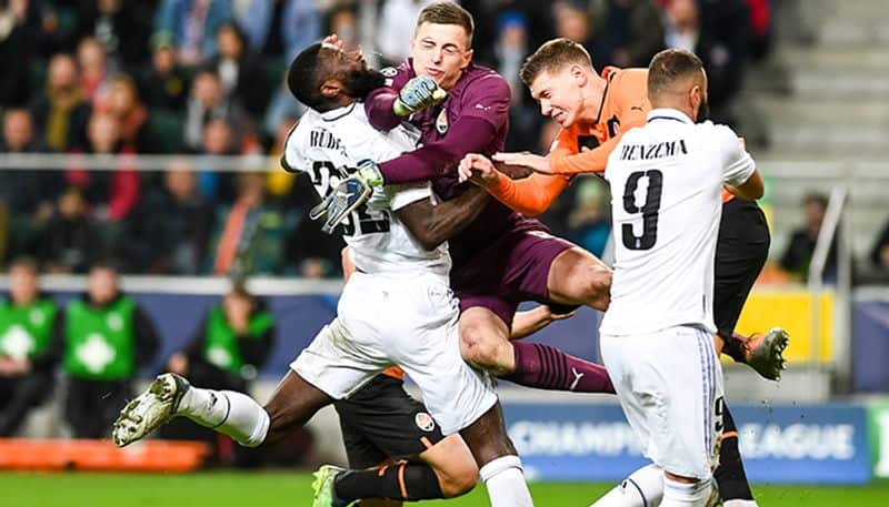 football champions league Of sweat mud and blood Real Madrid's 'warrior' Rudiger wins hearts after goal against Shakhtar Donetsk snt