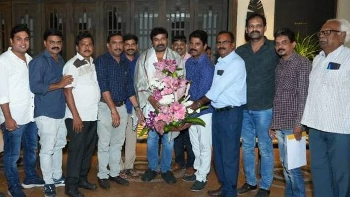 Film Critics Association Team Mets Megastar Chiranjeevi Film Critics Association Team Mets Megastar Chiranjeevi