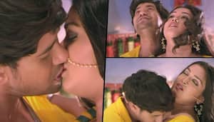 300px x 171px - SEXY video: Bhojpuri actress Amrapali Dubey seduces Nirahua in saree and  deep neck blouse-WATCH