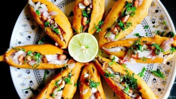How to make Andra Special Mirchi Bajji in Tamil How to make Andra Special Mirchi Bajji in Tamil
